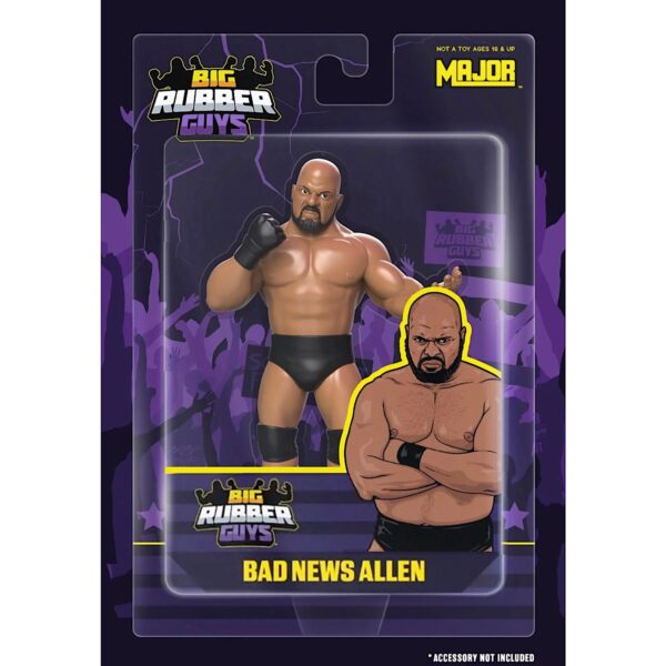 Major Wrestling Figure Podcast MWFP Big Rubber Guys Series 10 Bad News Allen PREORDER ESTIMATED SUMMER SHIP