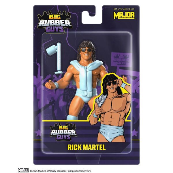 Major Wrestling Figure Podcast MWFP Big Rubber Guys Series 11 Rick Martel PREORDER ESTIMATED SUMMER SHIP